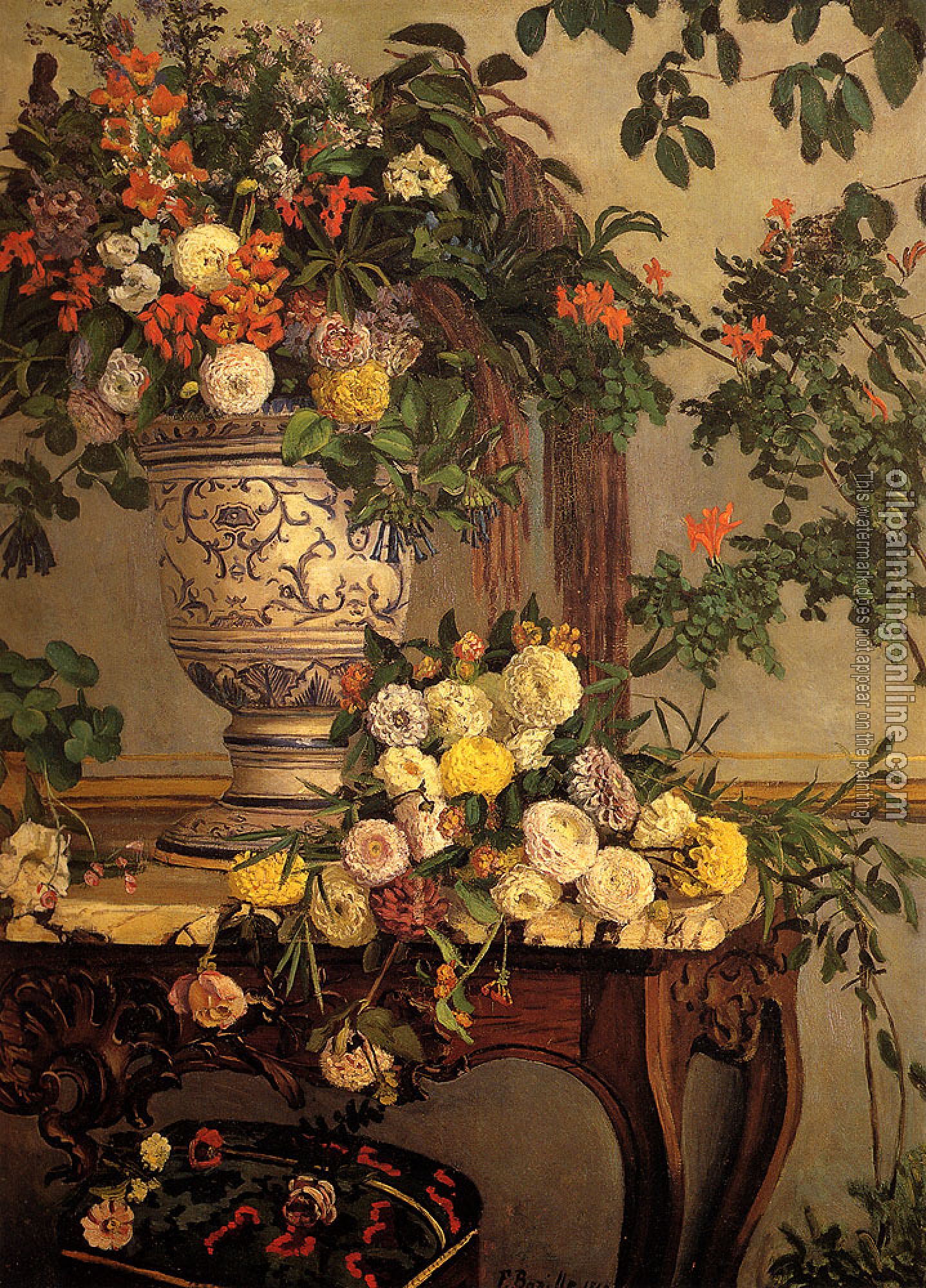 Bazille, Frederic - Flowers